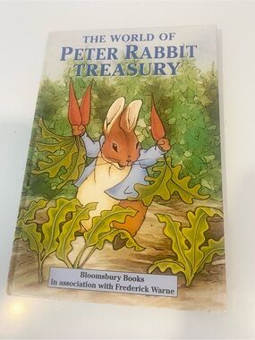 The World of Peter Rabbit Treasury Hardcover 1994 Beatrix Potter Bloomsbury Book